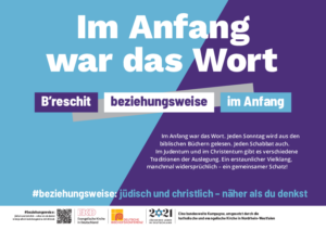 #beziehungsweise &#8211; jüdisch beziehungsweise christlich: näher als du denkst