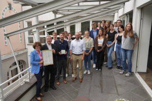 Die Wolfsburg als „ökologisch und fair im Bistum Essen“ ausgezeichnet